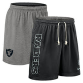 Las Vegas Raiders Sideline Reversible Dri-FIT Shorts - Black cheap