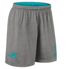 Miami Dolphins Sideline Reversible Dri-FIT Shorts - Aqua on sale