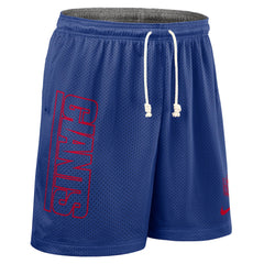 New York Giants Sideline Reversible Dri-FIT Shorts - Royal for sale