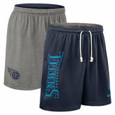 Tennessee Titans Sideline Reversible Dri-FIT Shorts - Navy for sale
