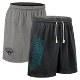 Jacksonville Jaguars Sideline Reversible Dri-FIT Shorts - Black outlet