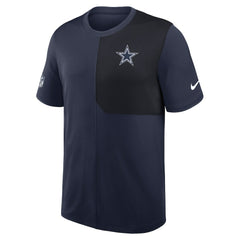 Dallas Cowboys Sideline UV Dri-Fit Coach Shirt - Navy discount