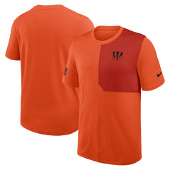 Cincinnati Bengals Sideline UV Dri-Fit Coach Shirt - Orange discount