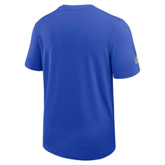 Los Angeles Rams Sideline UV Dri-Fit Coach Shirt - Royal cheap