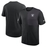 Las Vegas Raiders Sideline UV Dri-Fit Coach Shirt - Black online
