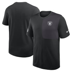 Las Vegas Raiders Sideline UV Dri-Fit Coach Shirt - Black online