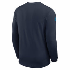 Tennessee Titans Sideline Coach UV Dri-FIT Long Sleeve Shirt - Navy cheap