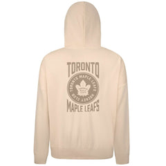 Toronto Maple Leafs Levelwear Contact Stamp Pullover Hoodie - Cream Hoodies