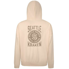 Seattle Kraken Levelwear Contact Stamp Pullover Hoodie - Cream Hoodies