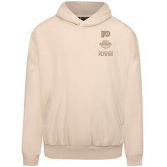 Philadelphia Flyers Levelwear Contact Stamp Pullover Hoodie - Cream Hoodies