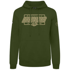 Nashville Predators Levelwear Podium Pullover Hoodie - Olive Hoodies