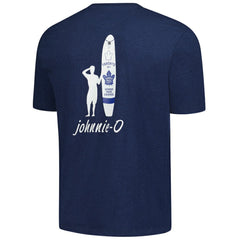 Toronto Maple Leafs johnnie-O Heathered Spencer T-Shirt - Navy T-shirts