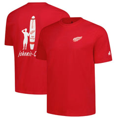 Detroit Red Wings johnnie-O Heathered Spencer T-Shirt - Red T-shirts