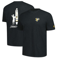 Pittsburgh Penguins johnnie-O Heathered Spencer T-Shirt - Charcoal T-shirts