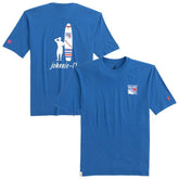 New York Rangers johnnie-O Heathered Spencer T-Shirt - Blue T-shirts