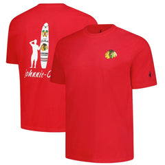 Chicago Blackhawks johnnie-O Heathered Spencer T-Shirt - Red T-shirts