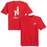 Carolina Hurricanes johnnie-O Heathered Spencer T-Shirt - Red T-shirts