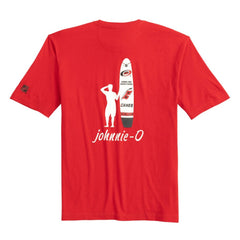 Carolina Hurricanes johnnie-O Heathered Spencer T-Shirt - Red T-shirts