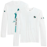 San Jose Sharks johnnie-O Adam Long Sleeve T-Shirt - White T-shirts