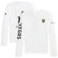 Vegas Golden Knights johnnie-O Adam Long Sleeve T-Shirt - White T-shirts