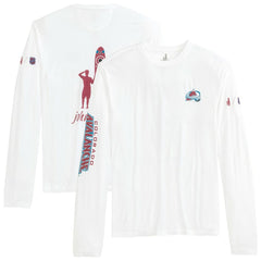 Colorado Avalanche johnnie-O Adam Long Sleeve T-Shirt - White T-shirts