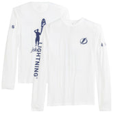 Tampa Bay Lightning johnnie-O Adam Long Sleeve T-Shirt - White T-shirts