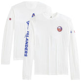 New York Islanders johnnie-O Adam Long Sleeve T-Shirt - White T-shirts