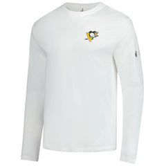 Pittsburgh Penguins johnnie-O Adam Long Sleeve T-Shirt - White T-shirts