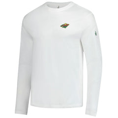 Minnesota Wild johnnie-O Adam Long Sleeve T-Shirt - White T-shirts