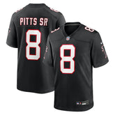 Kyle Pitts Sr. Atlanta Falcons Alternate Game Jersey - Black on sale