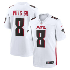 Kyle Pitts Sr. Atlanta Falcons White Game Jersey - White for sale