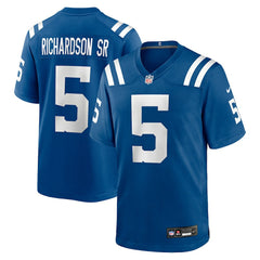 Anthony Richardson Sr. Indianapolis Colts Team Game Jersey - Royal on sale