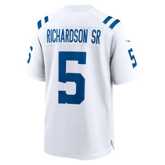 Anthony Richardson Sr. Indianapolis Colts Game Jersey - White discount