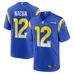 Puka Nacua Los Angeles Rams Game Player Jersey - Royal sale