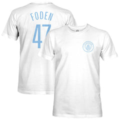 Phil Foden Manchester City 1863FC Player T-Shirt - White sale