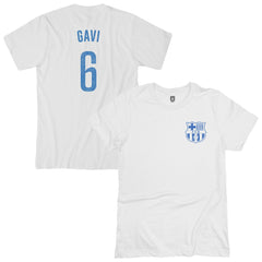 Gavi Barcelona 1863FC Player T-Shirt - White outlet