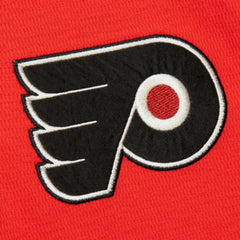 Philadelphia Flyers Mitchell & Ness Thermal Henley Long Sleeve T-Shirt - Orange T-shirts