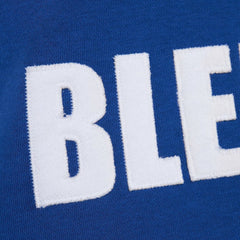 St. Louis Blues Mitchell & Ness Head Coach Slogan Pullover Hoodie - Blue Hoodies