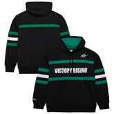 Dallas Stars Mitchell & Ness Head Coach Slogan Pullover Hoodie - Black Hoodies