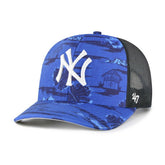 New York Yankees Fiji Trucker Adjustable Hat Blue