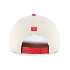 Los Angeles Angels Fiji Rope Hitch Adjustable Hat Cream/Red