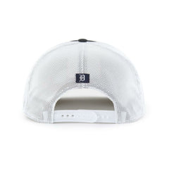 Detroit Tigers Scratch Adjustable Trucker Hat Navy/White