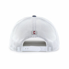 Cleveland Guardians Scratch Adjustable Trucker Hat Navy/White
