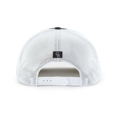 Colorado Rockies Scratch Adjustable Trucker Hat Black/White