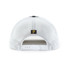 Pittsburgh Pirates Scratch Adjustable Trucker Hat Black/White