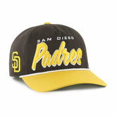 San Diego Padres Dropshadow Rope Hitch Adjustable Hat Brown