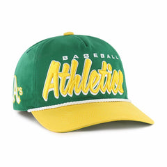 Athletics Dropshadow Rope Hitch Adjustable Hat Kelly Green