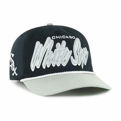 Chicago White Sox Dropshadow Rope Hitch Adjustable Hat Black