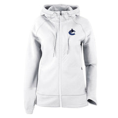 Vancouver Canucks Columbia Omni-Wick Pack It Up Full-Zip Jacket - White Jackets
