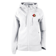 Ottawa Senators Columbia Omni-Wick Pack It Up Full-Zip Jacket - White Jackets